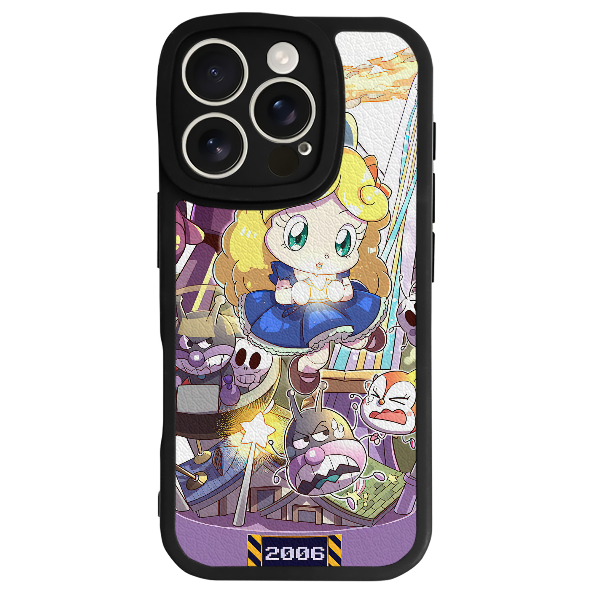 （画像用） アンパンマン Anpanman 【iPhone 16シリーズ対応】シリコンスマホケース（レザー調） 材質：シリコン